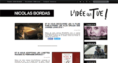 Desktop Screenshot of nicolasbordas.fr